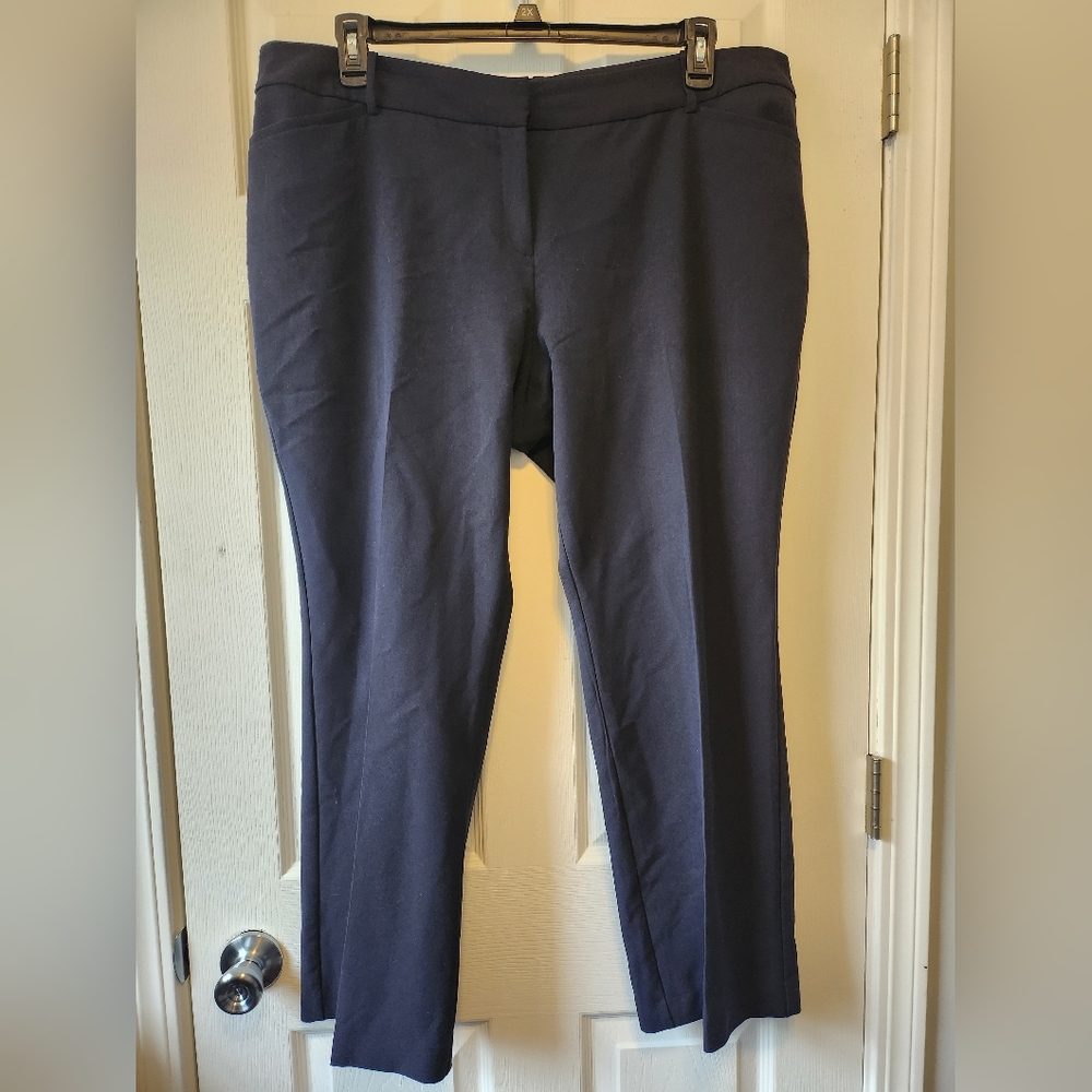 Navy Suit Pants Worthington